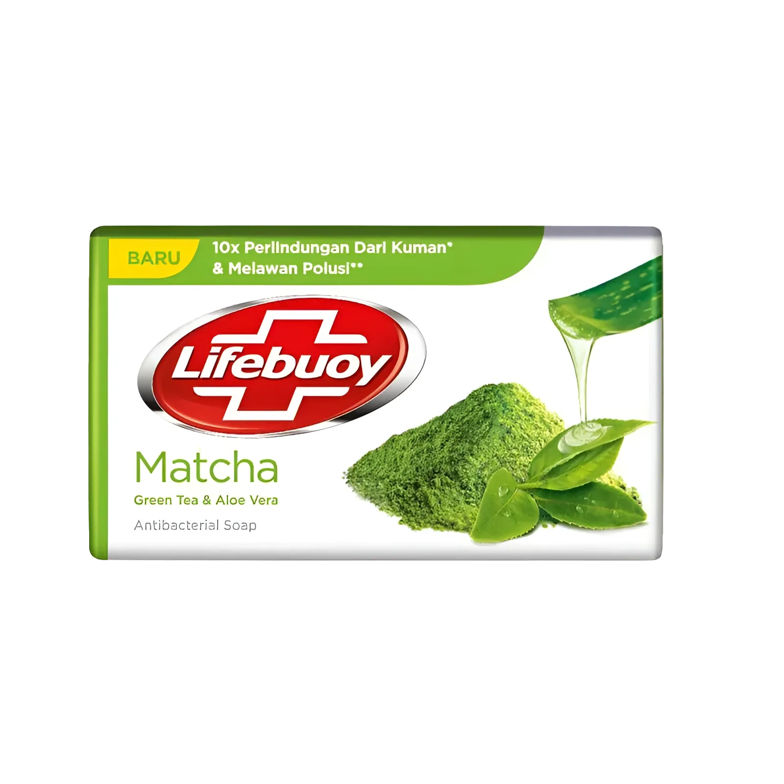 Lifebuoy Matcha Tea And Aloe Vera Soap Bar Green_110g